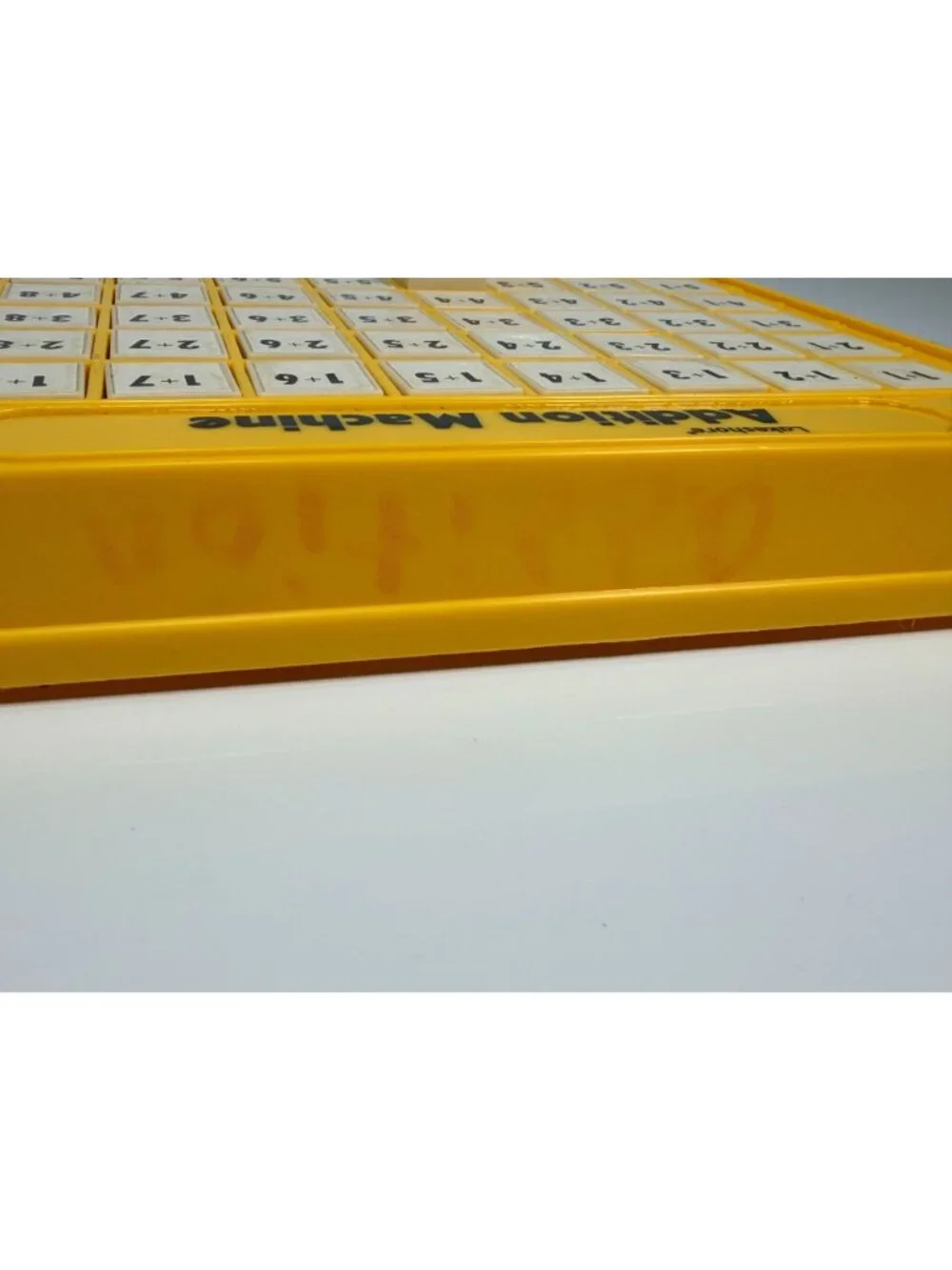 Lakeshore Addition Machine Educational Math Toy Yellow 9